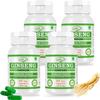 Ginseng Korean Panax Capsules, 500 mg Strength, 60 Capsules, Standardised 10:1 Extract, Vegetarian, Non-GMO, One Month Supply (4) view 1