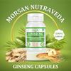 Ginseng Korean Panax Capsules, 500 mg Strength, 60 Capsules, Standardised 10:1 Extract, Vegetarian, Non-GMO, One Month Supply (4) view 3