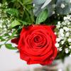 Flower Of Love Red Rose Fresh Flower Bouquet With Luxury Chocolates Gift For Valentines Day Romantic Anniversary Birthday For Her Or Him, Hand-Tied, Next Day Delivery Uk view 3