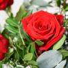 Flower Of Love Red Rose Fresh Flower Bouquet With Luxury Chocolates Gift For Valentines Day Romantic Anniversary Birthday For Her Or Him, Hand-Tied, Next Day Delivery Uk view 4