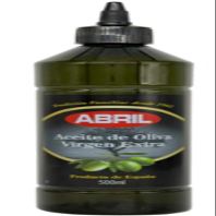 Extra Virgin Olive Oil Abril 500 ml Squeezy Bottle Pack of 2 | Cold Extracted Olive Oil for Cooking & Salads