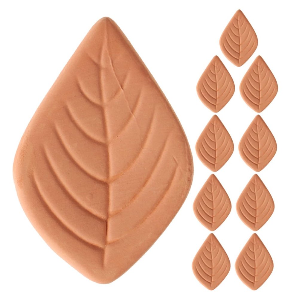 Hemobllo 10pcs Brown Sugar Softening Tablets Reusable Moisture Absorber Sugar Preservation Disc Leaf Shape for Food Storage Containers