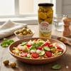 Anjoman Green Whole Olives Mammoth Size 358ml - Large Juicy Greek Green Olives with Pits, Mediterranean for Cooking & Gourmet Snacking view 2