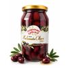 Anjoman Kalamata Whole Olives Extra Jumbo 1L - Premium Greek Olives with Pits, Mediterranean for Traditional Cooking & Gourmet Entertaining