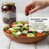 Anjoman Kalamata Whole Olives Extra Jumbo 1L - Premium Greek Olives with Pits, Mediterranean for Traditional Cooking & Gourmet Entertaining view 2