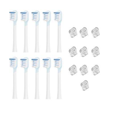 20pcs Compatible for Laifen Replacement Tooth Brush Heads Clean(As Shown Clean)