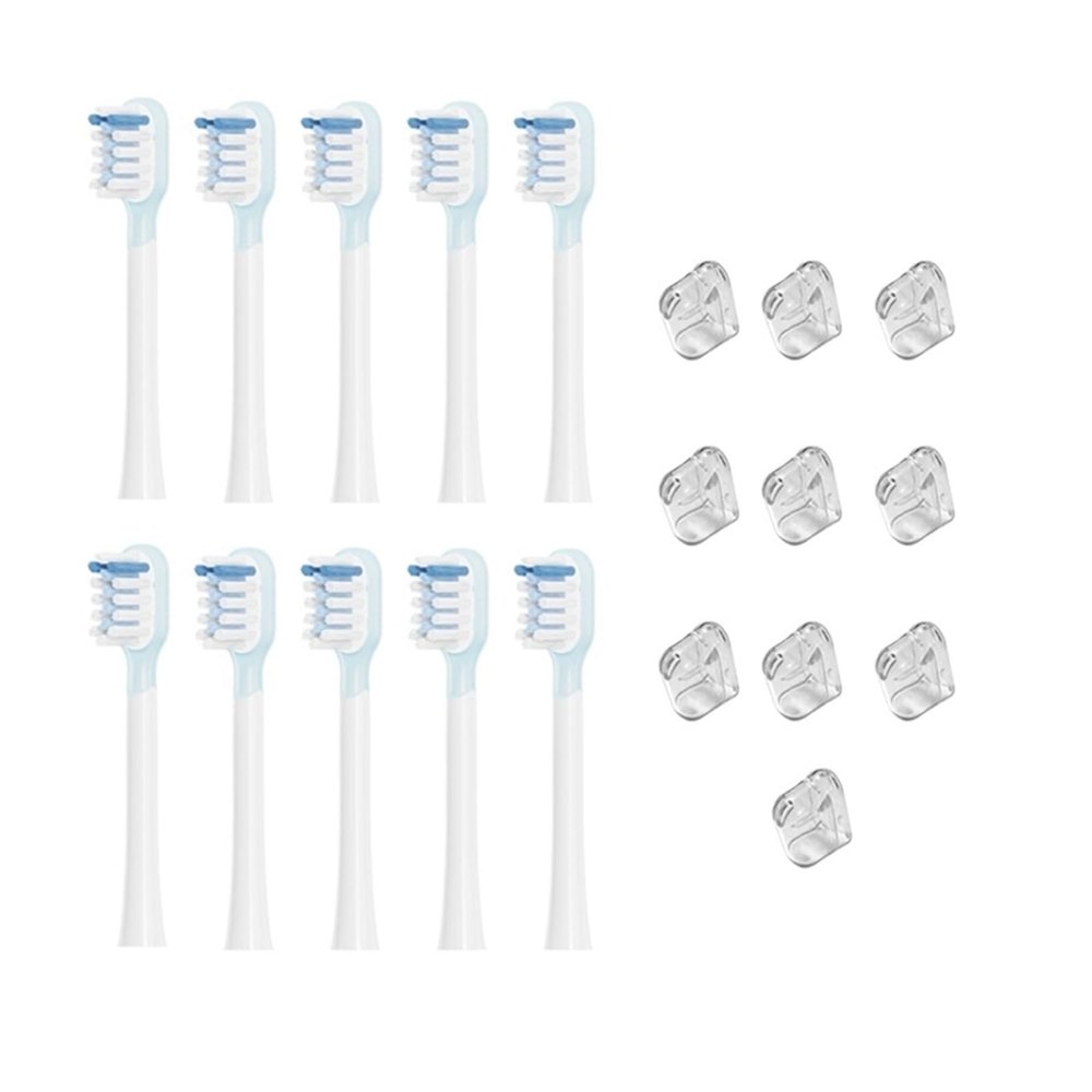 20pcs Compatible for Laifen Replacement Tooth Brush Heads Clean(As Shown Clean)