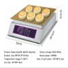 Electric Souffle Maker, Dorayaki Commercial Pancake Souffle Maker Machine with Stainless Steel Cover for Restaurants, Bakeries, Dessert Shops view 2