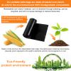 30L Biodegradable Bin Liners 100 Bags, 8Gallon/30 Litre Food Waste Bags Thickened Compostable Trash Caddy Liners, Recycled Degradable Garbage Rubbish Bag for Kitchen Bathroom,Green 60 x 65cm (Black) view 4