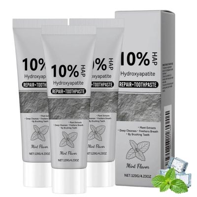 10% Nano-Hydroxyapatite Toothpaste UK, Hydroxyapatite Remineralizing Toothpaste for Enamel Protection, Sensitive Teeth Toothpastes, Enamel Protection, Strengthening and Protecting Tooth Enamel (3)