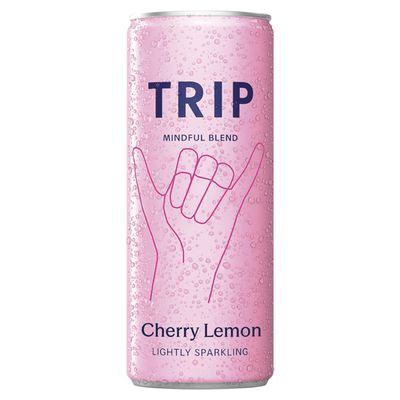 4543032-Trip Cherry Lemon Sparkling Functional Water, 250 millilitre