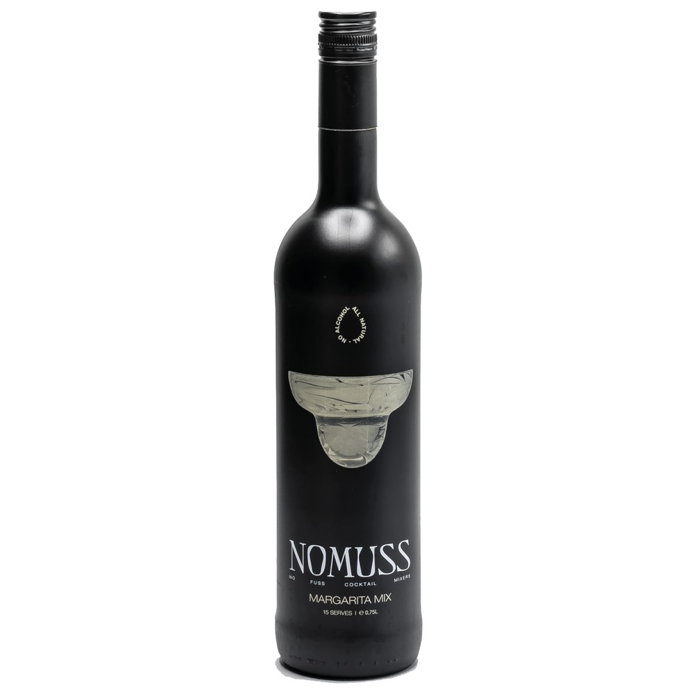 NOMUSS Margarita Cocktail Mix | Just add Tequila, Rum, Mezcal or Non-Alc. alternative | Makes Cocktails, Mocktails, Spritz | 0% ABV | Vegan | All Natural premium ingredients
