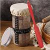 Jaywool Sourdough Kit, Sourdough Bread Glass Jars Airtight Jars 1000ml view 4