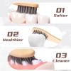 12 Pack Bamboo Toothbrushes for Kids, BPA Free Soft Bristles Toothbrushes, Biodegradable Wooden Handle, Eco-Friendly, Natural Wood Toothbrush for Children view 2