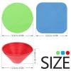 Rubber Jar Opener Gripper Pad, 4pcs Bottle Opener Gripper Lid Opener Grip for Opening Jars Non Slip Kitchen Coasters view 2