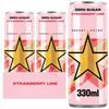 Energy Drink Strawberry and Lime 330ml (Pack of 12) Delicious And Tasty "A symphony of flavors" For All Occasions