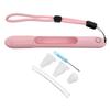 Abaodam Fall Thermometer Cover Protective Case for Glass Thermometer Shockproof Sleeve Portable Lanyard for Home Travel Use view 1