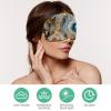 Abstract Art Acrylic Marble Texture 2 PCS Light-Blocking Soft Breathable Eye Masks with Eye Patches and Sleep Masks view 4