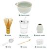 ComboJoy Matcha Whisk Set, Complete Matcha Kit with Bowl, Bamboo Whisk & Holder, Scoop, Sifter, Glass Cup with Lid & Straw, Ice Cube Tray Matcha Gift Set for Matcha Lovers view 2