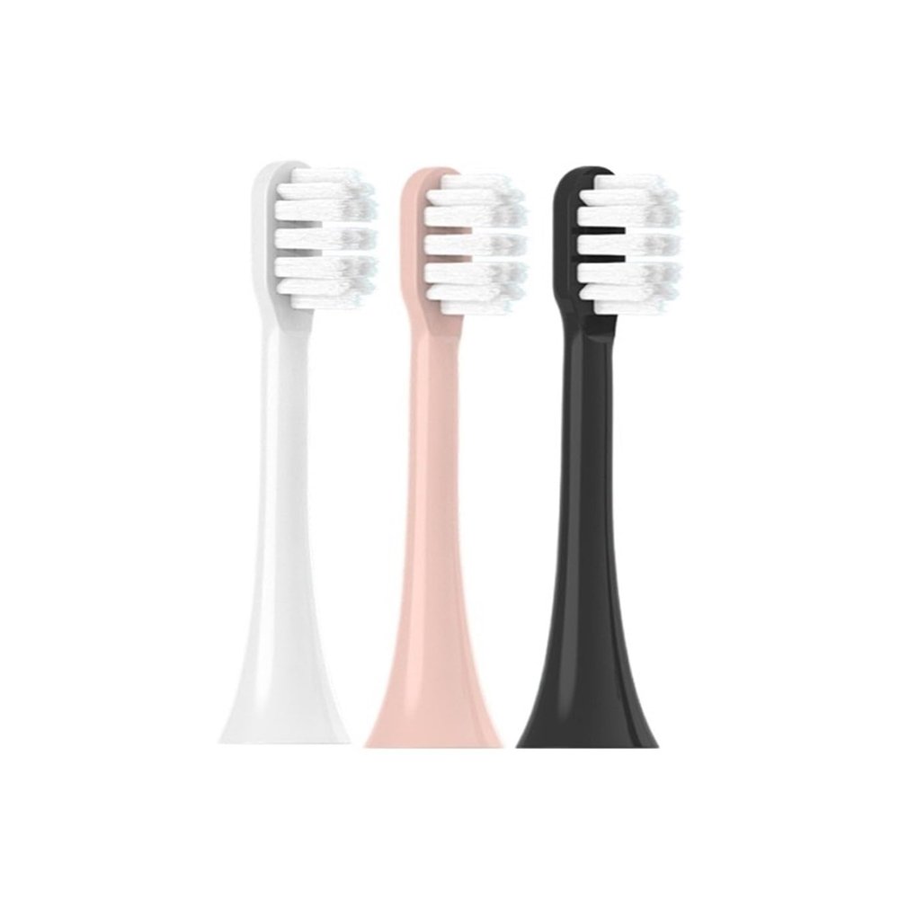 16pcs Replacement Toothbrush Heads Compatible for HISMILE Soft Bristles Nozzles(16PCS Black)
