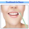 4Pcs Orthodontic Toothbrushes, Single Tufted Tapered Toothbrush for Braces, Soft Double Ended Brace Toothbrush for Braces Detail Cleaning(Multicolor) view 4