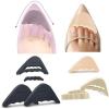 1/2Pair Toe Plug Soft Sponge Half Insoles Reusable Filler Inserts Shoes Adjustable Big Foot Brace Pad Unisex Shoe for Casual Sports High Heels Boots(Purple) view 3