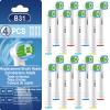 16 Pack Replacement Toothbrush Heads Compatible with Oral B Braun, Professional Electric Brush Heads for Vitality Pro Smart Genius Series, Gentle Care for Gums, White view 1