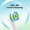 16 Pack Replacement Toothbrush Heads Compatible with Oral B Braun, Professional Electric Brush Heads for Vitality Pro Smart Genius Series, Gentle Care for Gums, White view 3