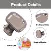 10Pcs Toothbrush Covers, Portable Durable Toothbrush Cover Clip for Manual & Electric Toothbrushes, Ideal for Home, Travel, Bathroom, School & Camping view 3