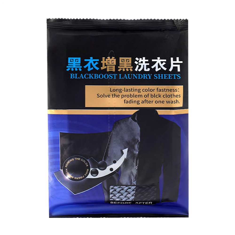 50 Pieces Soft Long Lasting Clothing Dye Blackening Sheets, Linen Wool Jeans, Home Linen Dye and Color Fixing Sheets