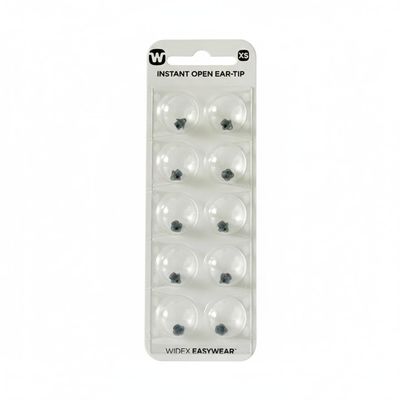 WIDEX EASYWEAR Instant Open Ear-Tip Size: Extra Small Qty:10 by Widex