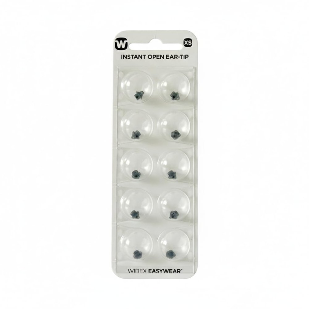 WIDEX EASYWEAR Instant Open Ear-Tip Size: Extra Small Qty:10 by Widex