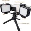 Dental Photography Mobile Fill Light, 48-100mm Extendable Phone Holder, 3000K-7000K & 3 Independently Adjustable Group Lights for Clear Images view 3