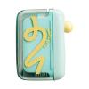 Flosser Dispenser - 7x9x3cm White Automatic Case, Teeth Cleaning Floss Box, Hygiene Holder, Portable Tool | Automatic Flosser Storage Case for Women Men Travel Gym Daily Use view 1