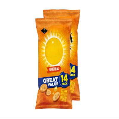 Original 14pk X Pack Of 2 - Baked With Cheese - 50% Extra Free - Original Flavour