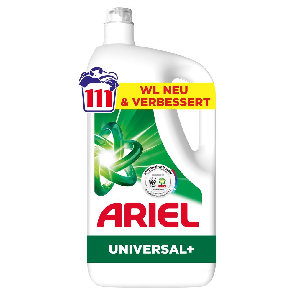 Ariel Universal+ Liquid Detergent, 111 Washes