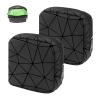 2 PCS Sanitary Pad Storage Bag, Period Bag for Teenage Girls and Women, Waterproof Zippered Period Pouch for School and Travel, Black Sanitary Towel Holder view 1