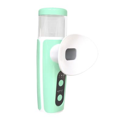 Eye Mister for Dry Eyes ABS 20ml Eye Steamer USB Rechargeable Mist Sprayer with Warm and Cold Compress Modes Handheld Face Eye-Relief Steam Machine for Moisturizing Soothing Care Office Travel Home
