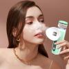 Eye Mister for Dry Eyes ABS 20ml Eye Steamer USB Rechargeable Mist Sprayer with Warm and Cold Compress Modes Handheld Face Eye-Relief Steam Machine for Moisturizing Soothing Care Office Travel Home view 2