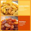 Five-Color Seedless Raisins Mix - Large, Soft, Juicy Dried Fruit, Individually Wrapped Packets, No Wash, For Cereal, Baking, Yogurt view 3