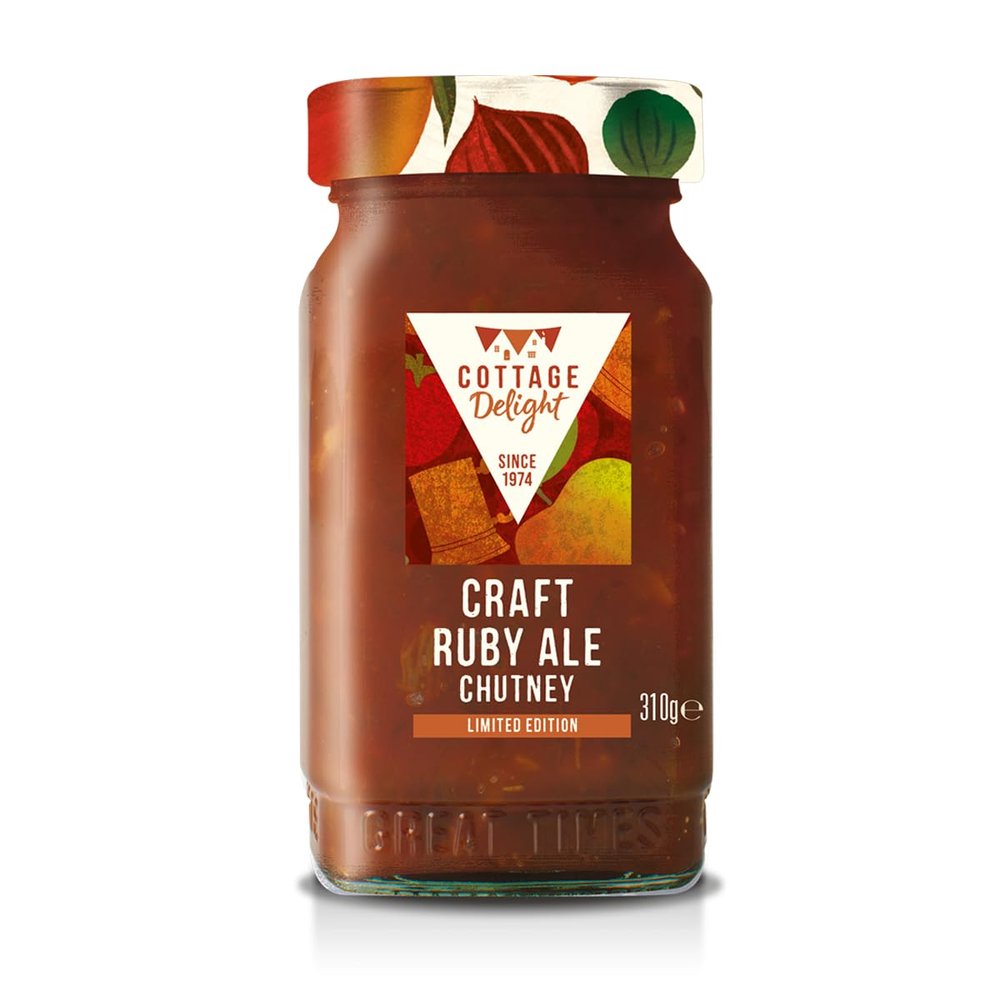 Cottage Delight - Craft Ruby Ale Chutney - Limited Edition - 310g
