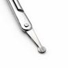Mustache Scissors & Tweezers Set Precision Facial Hair Scissors for Beard, Eyebrows, Nose & Mustache Trimming | Stainless Steel Grooming Tools for Men & Women | Travel Friendly (Facial Hair, 1) view 4