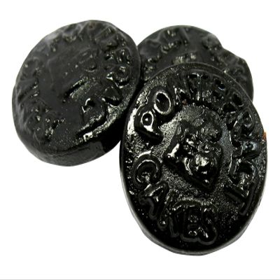 250g Pick n Mix Sweets (1/2lb) (Liquorice Pontefract Cakes 250g)