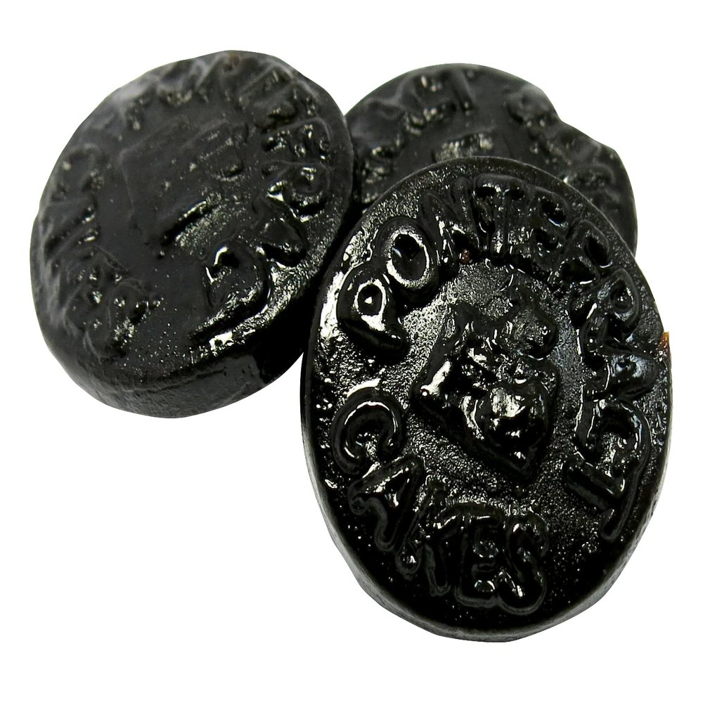 250g Pick n Mix Sweets (1/2lb) (Liquorice Pontefract Cakes 250g)