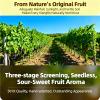Assorted Dried Seedless Grapes - Red, Green & Black Soft Chewy Snack, Ready To Eat, No Wash, Bulk For Baking, Oatmeal, Yogurt view 3