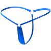 2026 Minimalist Women's Thong in with Deep Waist Micro G-String Design for Seductive Lingerie Moments, blue, M view 2