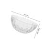 OSALADI Thickened round Plastic Wash Basin for Face and Hand Washing, Small Sturdy Plastic Tub Suitable for Salon, Home, and Hospital Use view 2