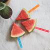 minkissy 100pcs Reusable Wooden Ice Cream Ice Pop Sticks DIY Craft Production Sticks Colored and Natural Wood for Arts, Crafts, and Homemade Lollipops view 4