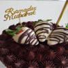 10 Gold Ramadan Mubarak Cupcake Toppers, Cake Topper, Charms, Crafts, Gift Wrapping, Decorations. view 4