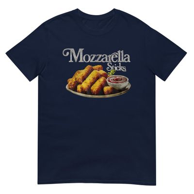 Mozzarella Sticks 90's Shirt, Navy, XL